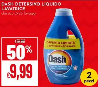 Dash detersivo liquido lavatrice classico