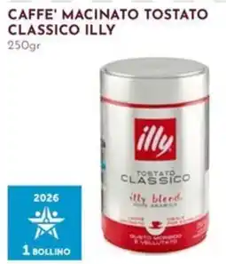 Pan Caffè macinato tostato classico illy offerta
