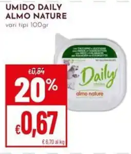 Pan Daily almo nature offerta