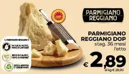 In Coop Parmigiano Reggiano offerta
