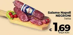 In Coop Salame Napoli Negroni offerta