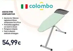 Unieuro Colombo asse da stiro avantgard plus offerta