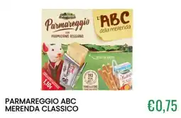 Sugros Parmareggio ABC merenda classico offerta