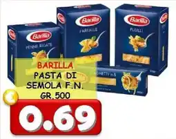 MercADone Barilla pasta di semola f.n. offerta