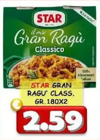MercADone Star il mio Gran Ragu' Classico offerta