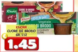 MercADone Knorr Cuore di brodo Vegetale offerta