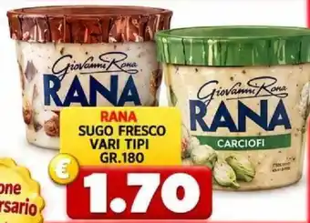 Rana sugo fresco