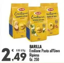 Punto é market Barilla Emiliane Pasta all'Uovo Ripiena offerta