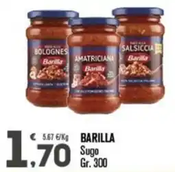 Punto é market Barilla Sugo offerta