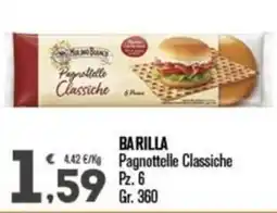 Punto é market Barilla Pagnottelle Classiche offerta