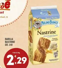 Punto é market Nastrine Mulino Bianco offerta
