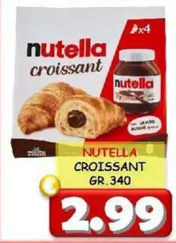 MercADone Nutella croissant offerta
