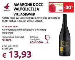 Cadoro Amarone D.O.C.G. Valpolicella Villagraver offerta
