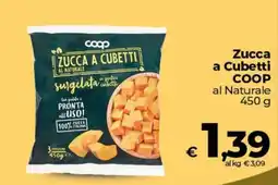Ipercoop Radenza Zucca a Cubetti COOP offerta