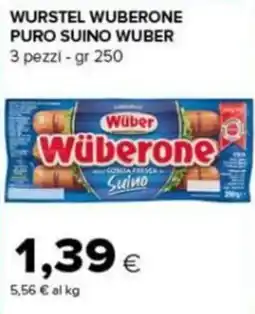 Tigre Amico Würstel Wüberone offerta