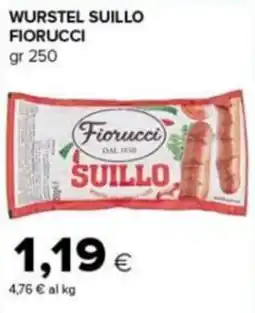 Tigre Amico Wurstel Suillo Fiorucci offerta