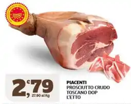 Sigma Piacenti Prosciutto Crudo Toscano DOP offerta