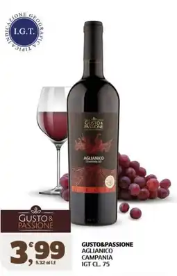 Sigma Gusto&Passione Aglianico offerta