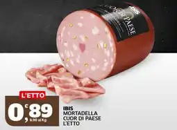 Sigma Ibis mortadella cuor di paese offerta