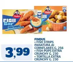 Sigma Findus Fish Strips Panatura ai Cornflakes offerta