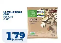 Sigma Porcini puliti e tagliati Frosta offerta