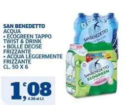 Sigma San Benedetto acqua ecogreen offerta