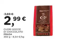Poli Cuori gocce di cioccolato Prada offerta