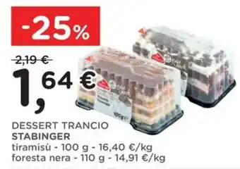 Dessert Trancio Stabinger