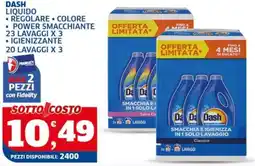 Sigma Dash liquido offerta