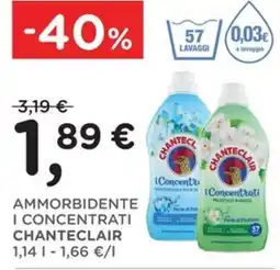 Poli Ammorbidente i concentrati Chanteclair offerta