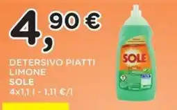 Poli Detersivo piatti limone Sole offerta
