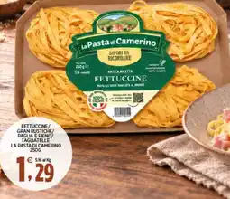 Interspar Fettuccine La Pasta di Camerino offerta