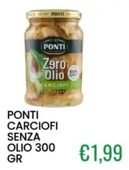 Sugros Ponti carciofi senza olio offerta