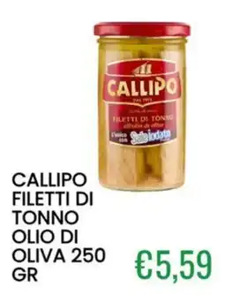 Sugros Callipo filetti di tonno offerta