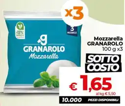 Ipercoop Radenza Mozzarella Granarolo offerta
