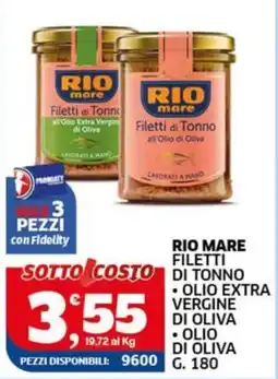 Sigma Rio mare filetti di tonno offerta
