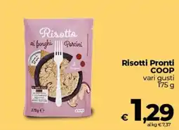 Ipercoop Radenza Risotti Pronti COOP offerta