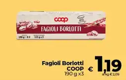 Ipercoop Radenza Fagioli Borlotti COOP offerta