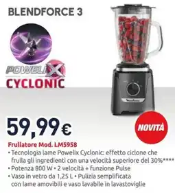 Unieuro Blendforce 3 Frullatore offerta