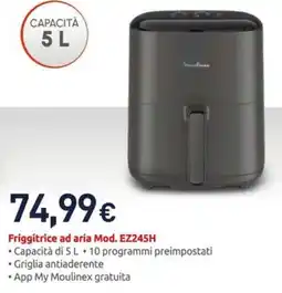 Unieuro Friggitrice ad aria Mod. EZ245H offerta