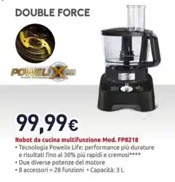 Unieuro Robot da cucina multifunzione Mod. FP8218 offerta