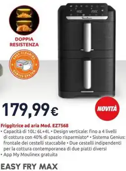 Unieuro Friggitrice ad aria Mod. EZ7568 offerta
