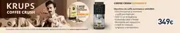 Unieuro Krups coffee crush offerta