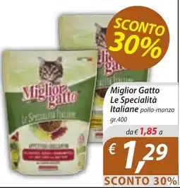 DiMeglio Miglior Gatto Le Specialità Italiane pollo-manzo offerta