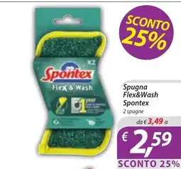 DiMeglio Spugna Flex&Wash Spontex offerta