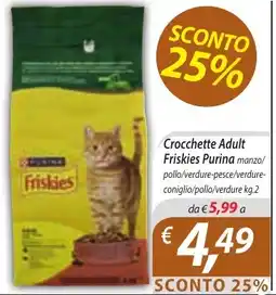 DiMeglio Crocchette Adult Friskies Purina offerta