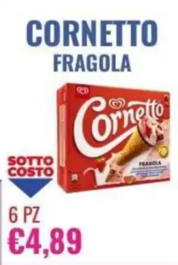 Fish's King Cornetto Fragola offerta