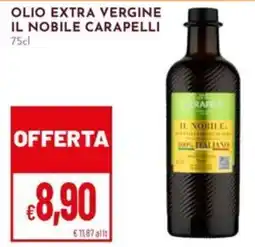Pan Olio extra vergine il nobile carapelli offerta