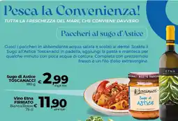 Ipercoop Radenza Sugo di Astice Toscanacci offerta