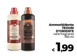 Ipercoop Radenza Ammorbidente Tesori d'Oriente offerta